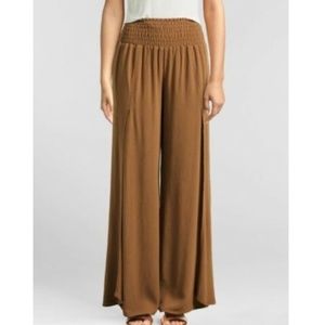 Rewash smocked wide leg pants Clearance